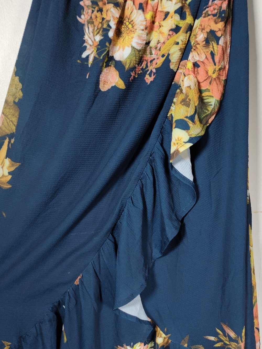 NWT Hello Molly Seattle Love halter wrap maxi floral dress 4 - Picture 6 of 14